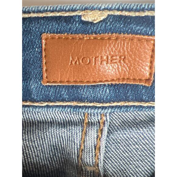 Mother size 23 jeans The Insider Ankle blue high-rise - Picture 7 of 9